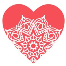 heart mandala