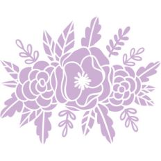 wildflower stencil