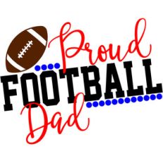 proud football dad