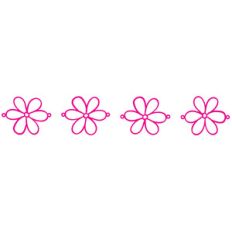 bracelet link flowers