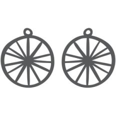 spoke earrings