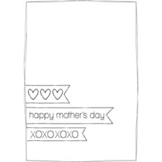 mothers day sketch card