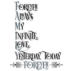 family word art