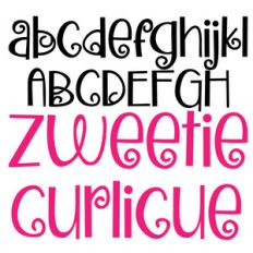 zp zweetie curlicue