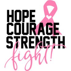 hope courage strength fight