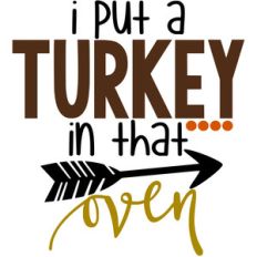 i put a turkey in that oven