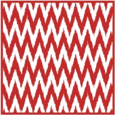 ikat zigzag