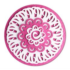 layered doily