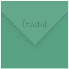 typewriter envelope