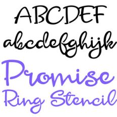 zp promise ring stencil