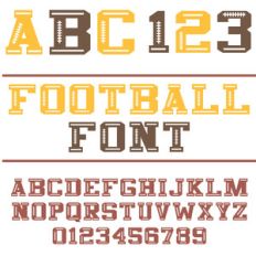 football font