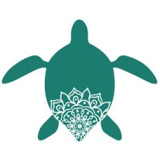 sea turtle mandala