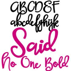 zp said no one bold