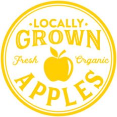 locally grown apples