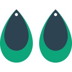 layered earrings