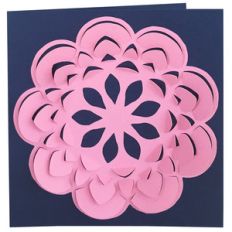 3d flower pop up card