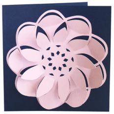 3d flower pop up card