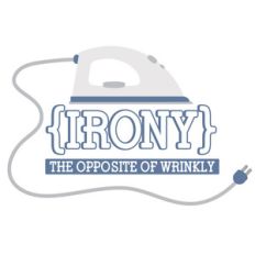 laundry day - irony