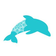 dolphin mandala