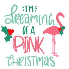 i'm dreaming of a pink christmas