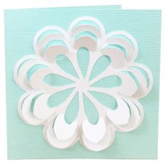 3d flower pop up card