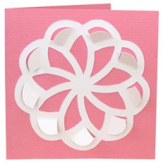 3d flower pop up card