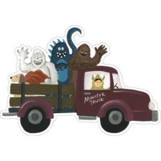 truck with monsters