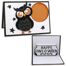 a2 pop-up owl card