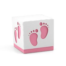 box baby footprint