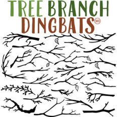 sg tree branch dingbats