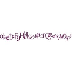 jumbled alphabet border