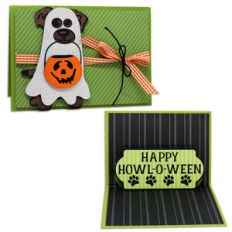 a2 pop-up howl-o-ween card