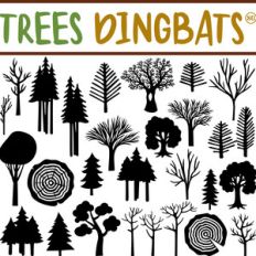 sg trees dingbats