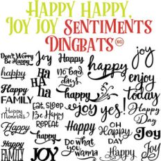 sg happy happy, joy joy sentiments dingbats