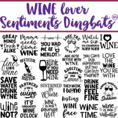 sg wine lover sentiments dingbats