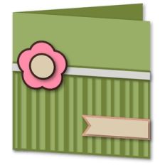 5 petal flower card kit