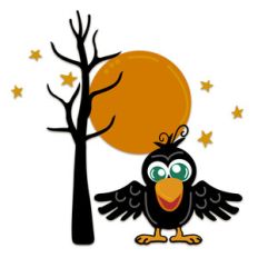 crow scene