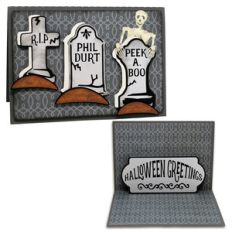 a2 pop up grave scene card