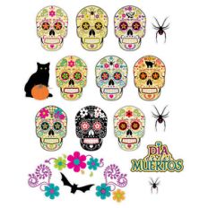 sugar skulls planner stickers