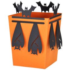 hanging bat popcorn treat box