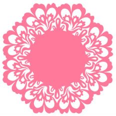 fancy doily