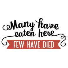 kitchen witch - many have eaten here