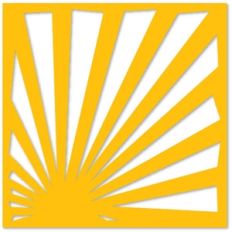 sunburst square