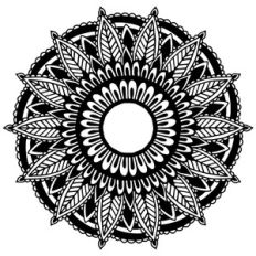 leafy mandala