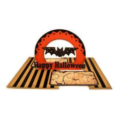 halloween bat arch impossible card