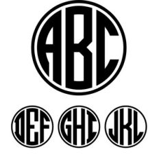 monogram bold basic - ring