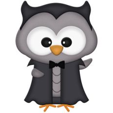 halloween owl vampire