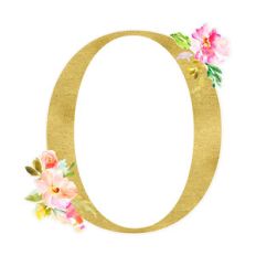 letter o monogram