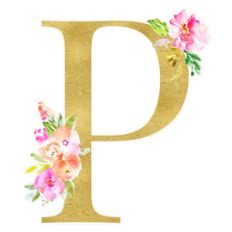 letter p monogram