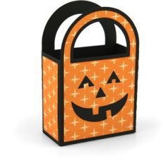 2 on 12x12 bag halloween pumpkin